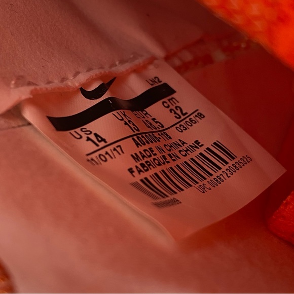 Nike Vapor Untouchable 3 Elite Flyknit Football Cleats AO3006-118 Men’s Size 14 - Picture 9 of 9